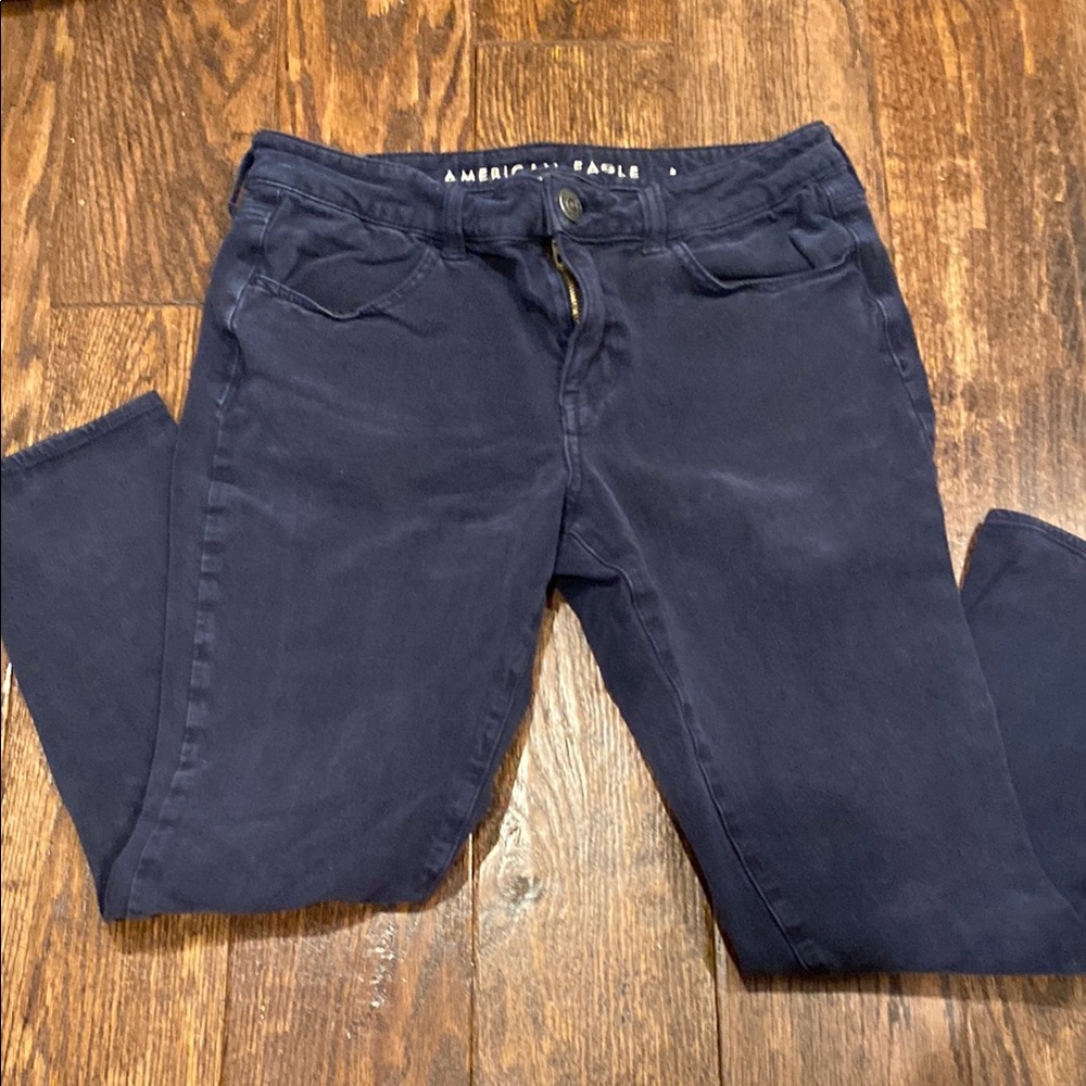 American Eagle Outfitters Navy Skinny Jeans